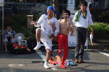ダブルハイ〜!!